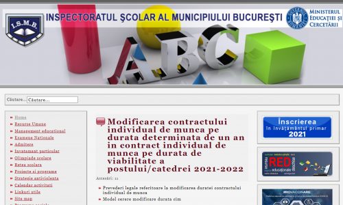 ISMB scoate la concurs două posturi de consilier 1A